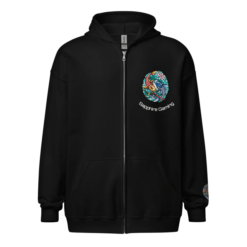 S i S wrap | Sapphire Gaming Zip Hoodie