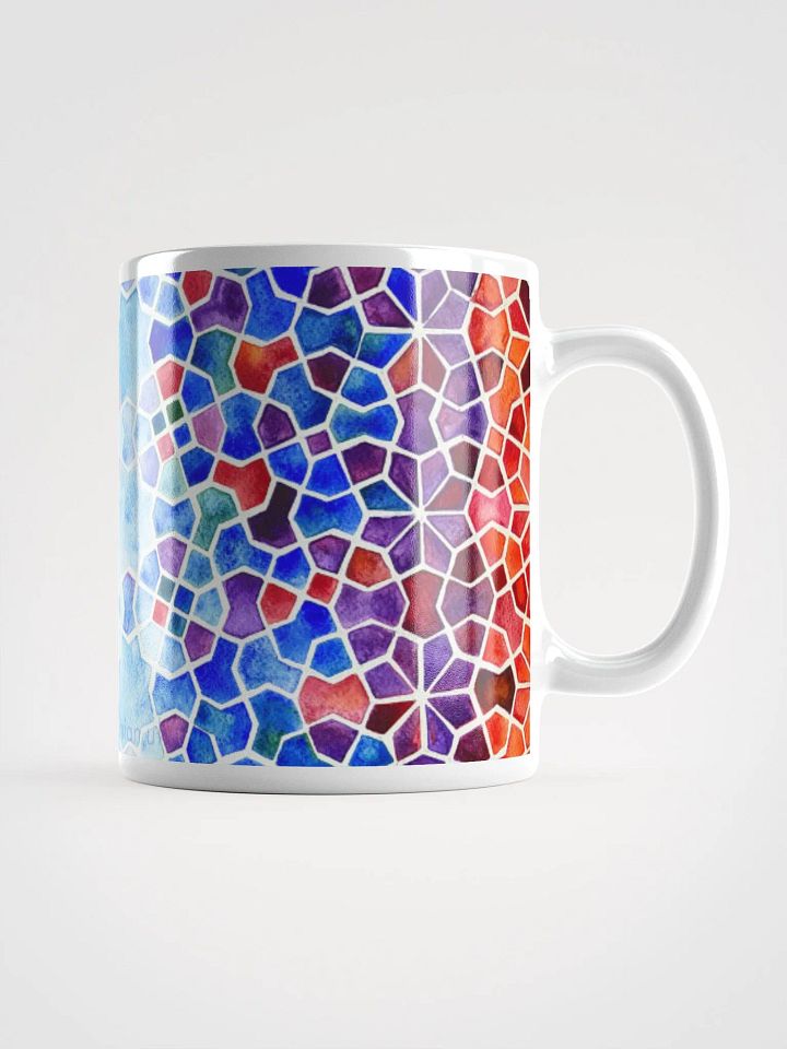 Blue Jaali Variation Mug V2 product image (1)