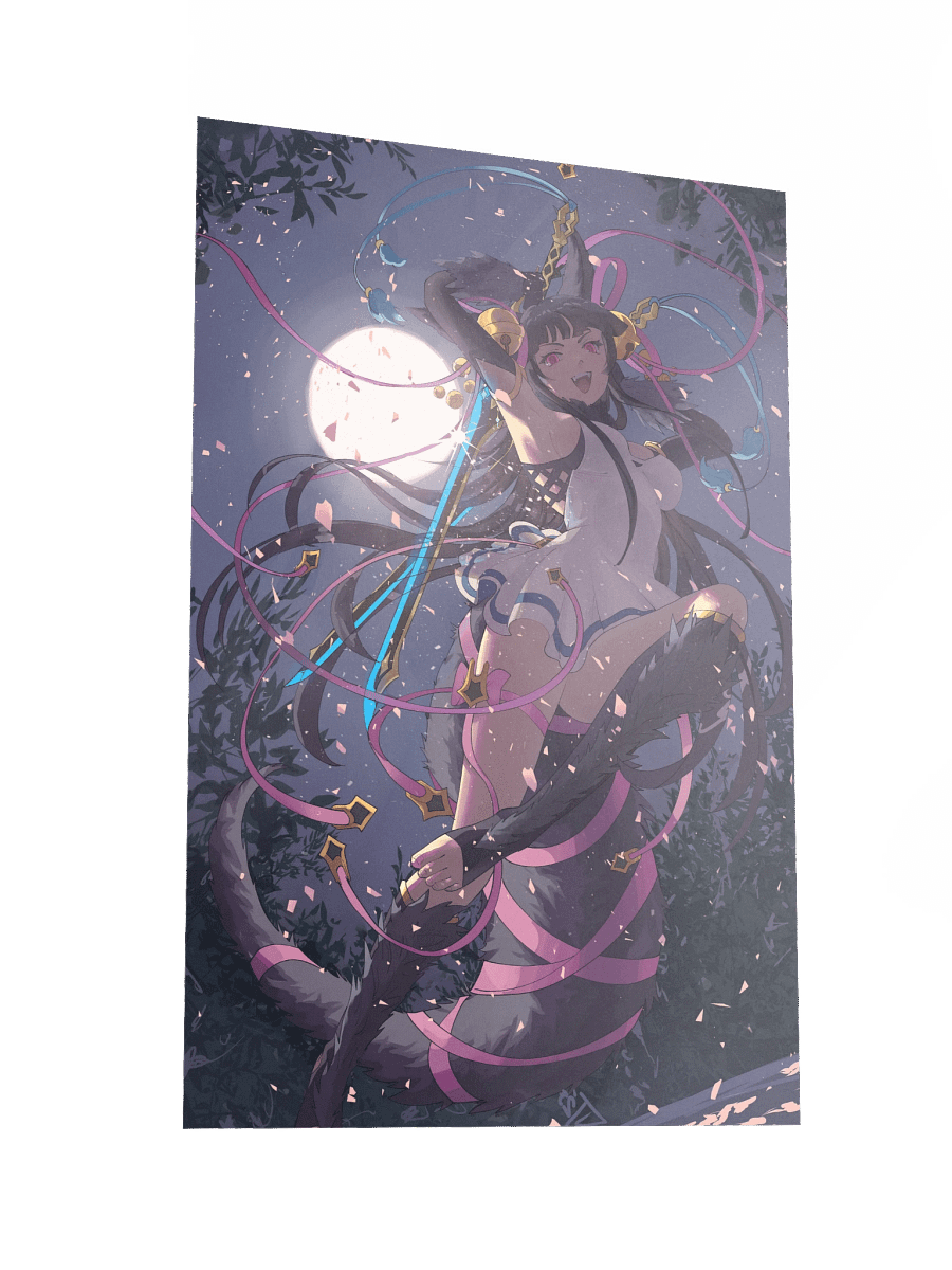 (12" x 18") Full Moon Yuel Print product image (2)