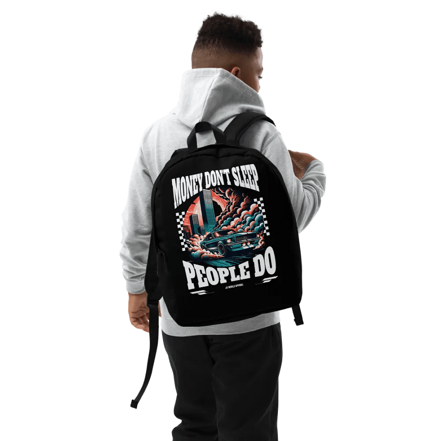 Money Don't Sleep Backpack product image (8)