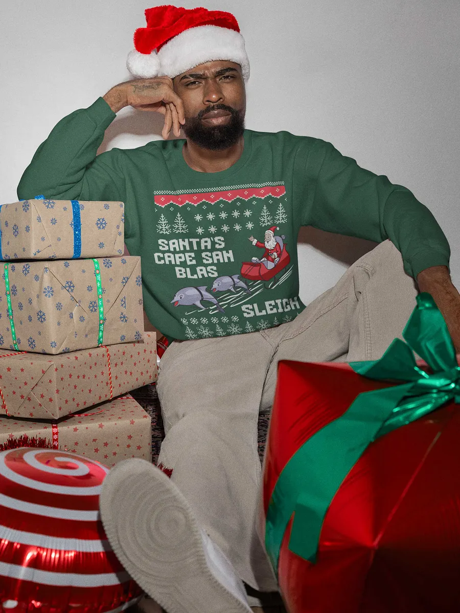 Christmas sweater on sale cape