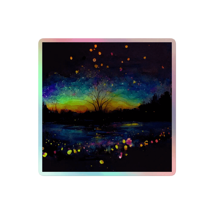 Aurora Dreams Holographic Sticker Sheet product image (2)