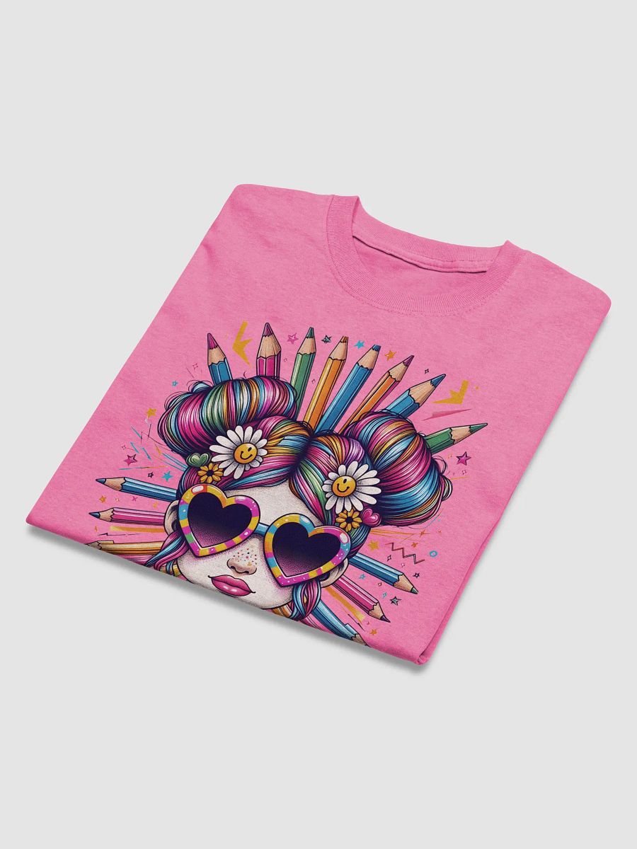 Whimsical Colorburst T-Shirt | Vibrant and Playful product image (4)