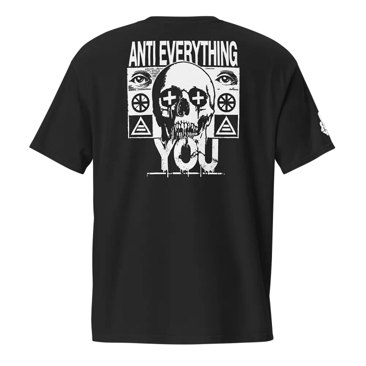 Anti Everything You Skull Pocket Tee product image (1)