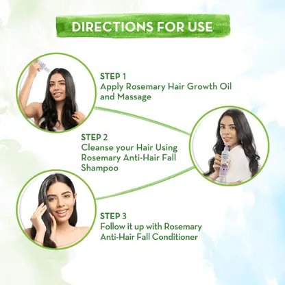 Mamaearth Rosemary Hair Fall Control Kit (3 Items in the set) product image (4)