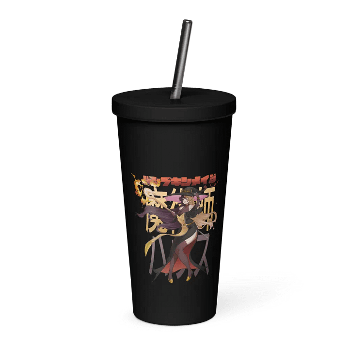 Pumpkin Mage: Goddess of the Gourds - Insulated Tumbler w/ Straw product image (1)