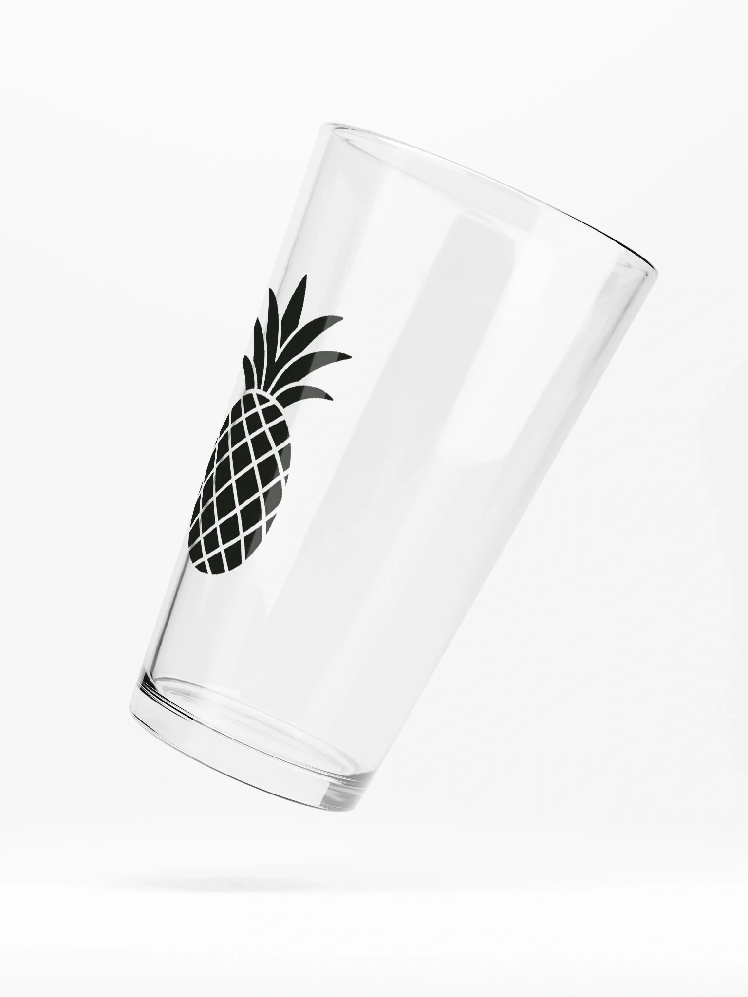Black Pineapple Pint Glass product image (5)
