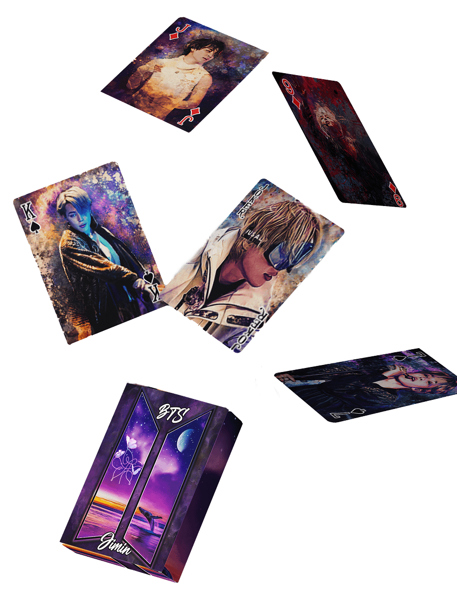 BTS - Jimin Custom Deck of Cards - Designed by ChimberArt product image (4)