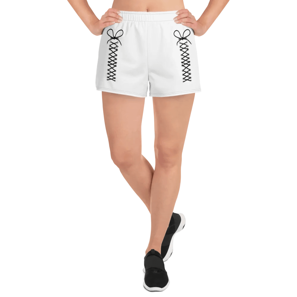 Laceup Vibes All-Over Athletic Shorts product image (5)