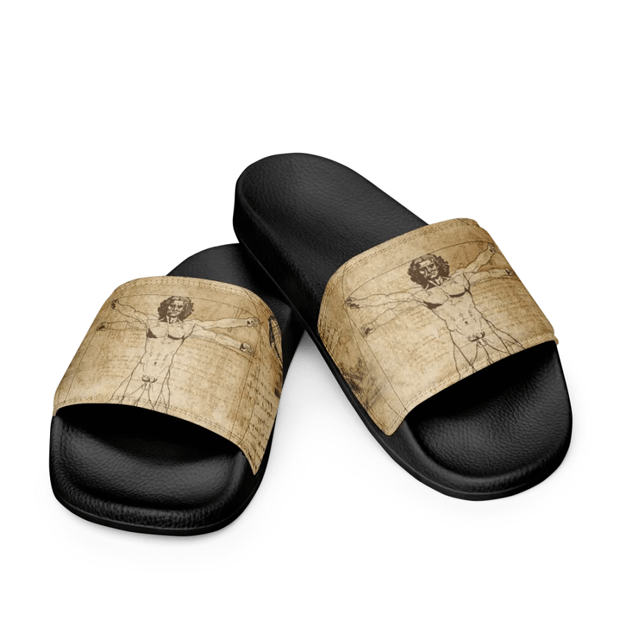 The Vitruvian Man - Men's Slides product image (11)