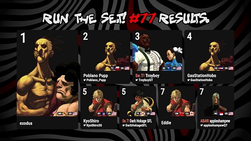 RUN THE SE.T! #77
Street Fighter III: 3rd Strike - 6/11/25
Game: Street Fighter III Third Strike: Fight for the Future

STAND...