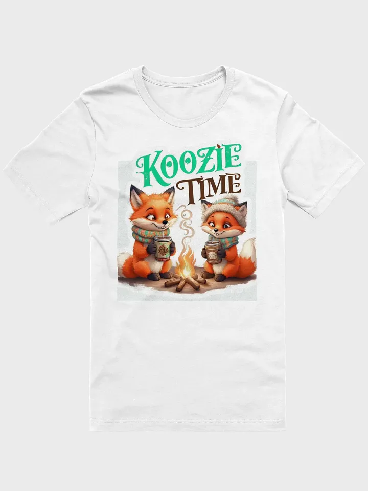 Cozy Foxes Campfire T-Shirt product image (1)