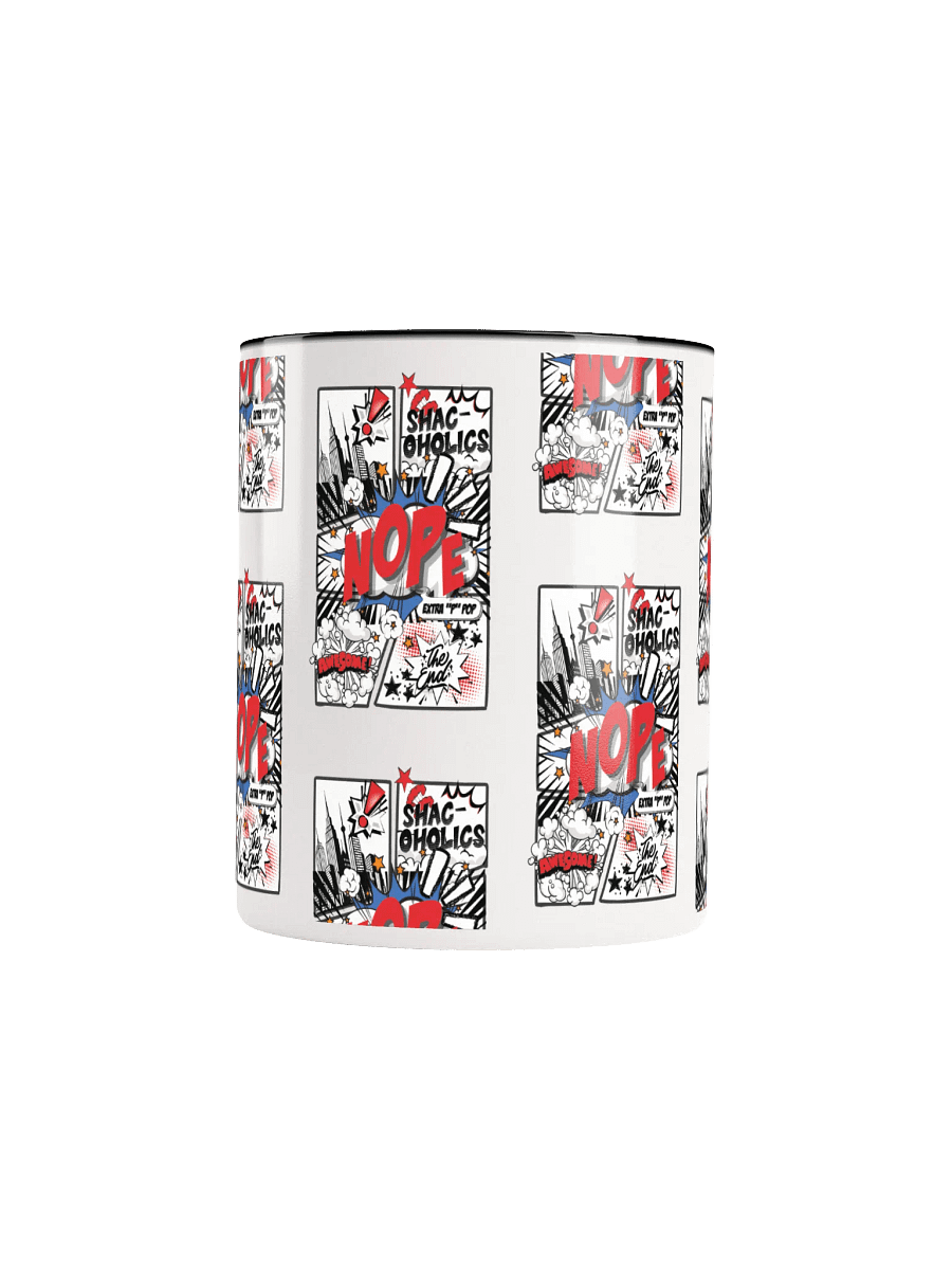 Shac-oholics Comic Blast Mug - Red 