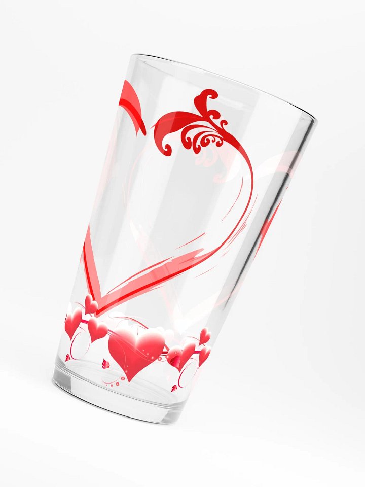 All Hearts Pint Glass product image (2)