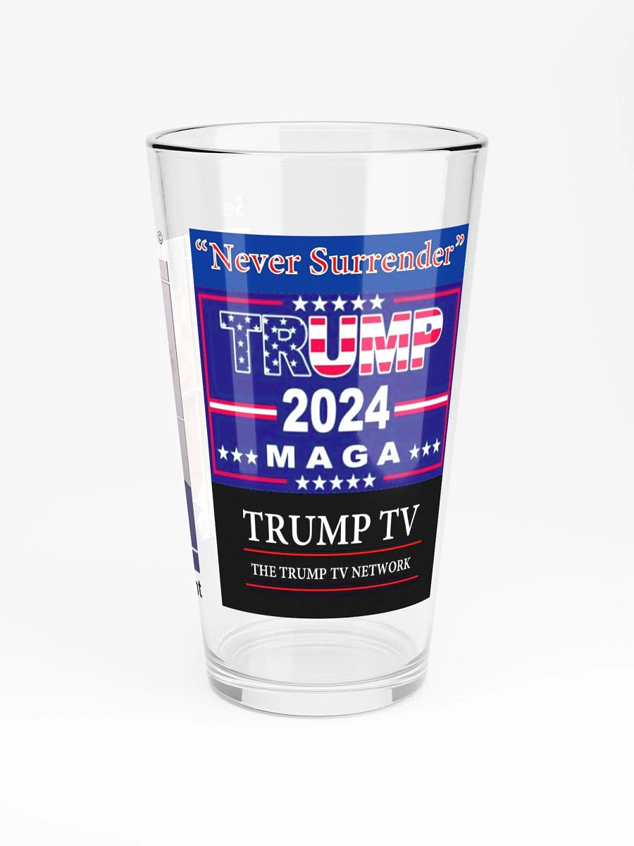 Never Surrender Serving In America Pint Glass product image (3)