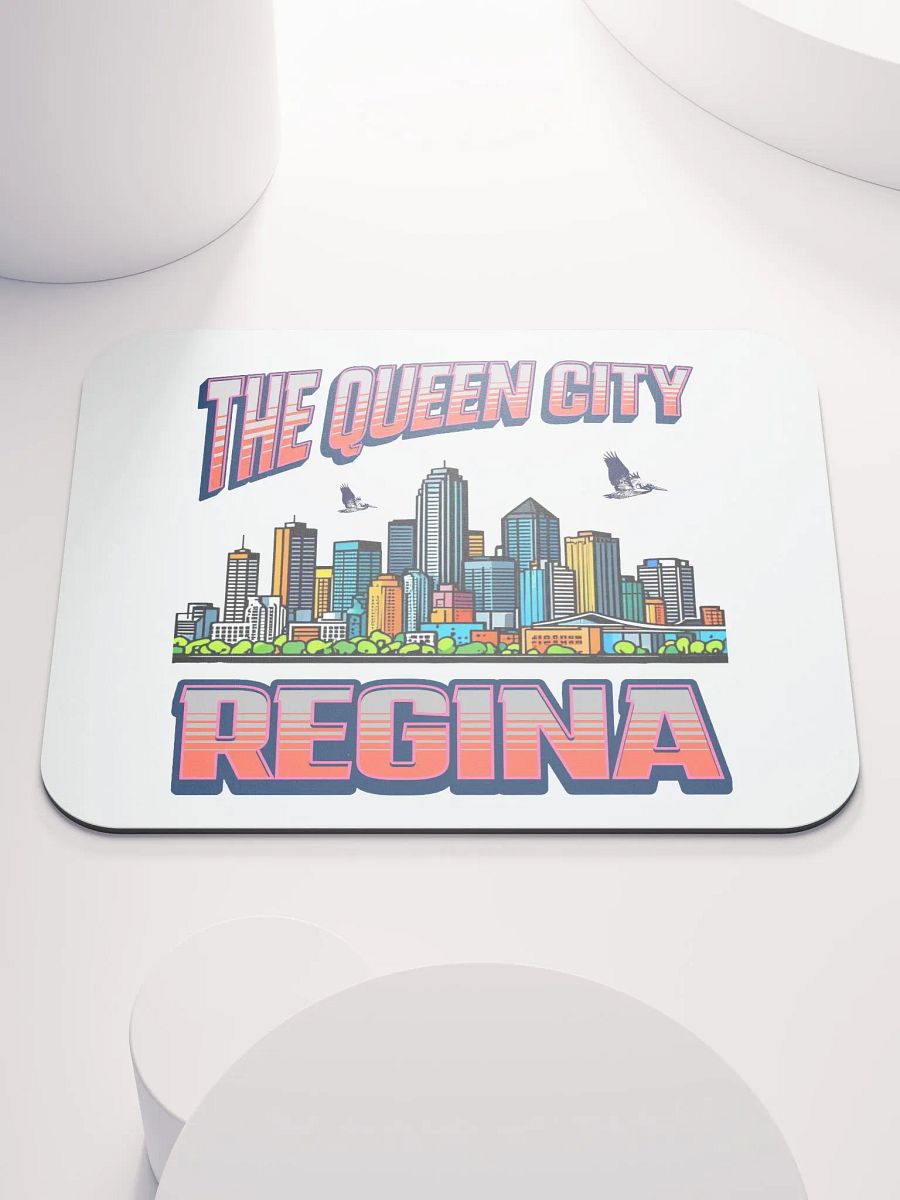 Regina The Queen City Skyline Mouse Pad product image (3)