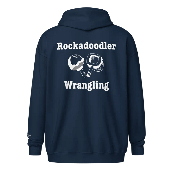 Rockadoodler Wrangling Zipped Hoodie - partially embroidered product image (16)