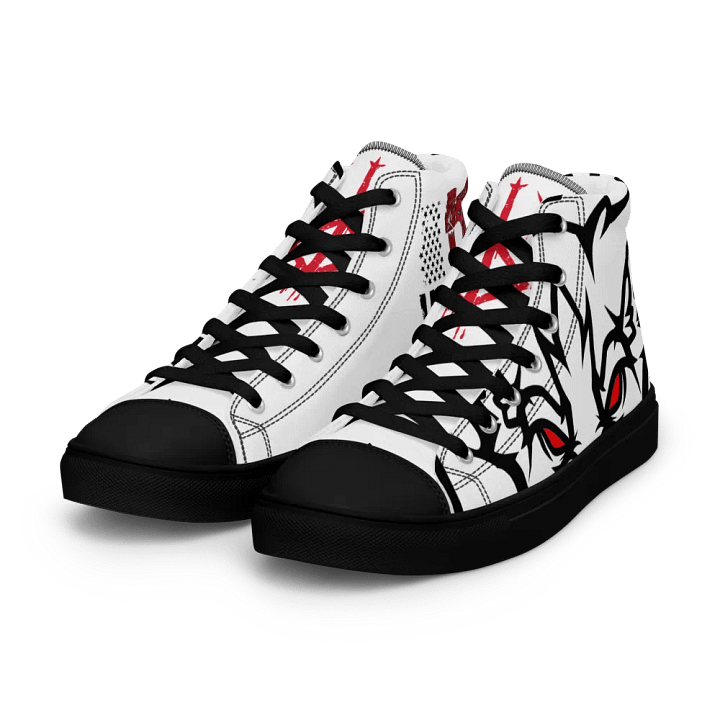 DarkAlpha Womens High Top Canvas Shoes product image (1)