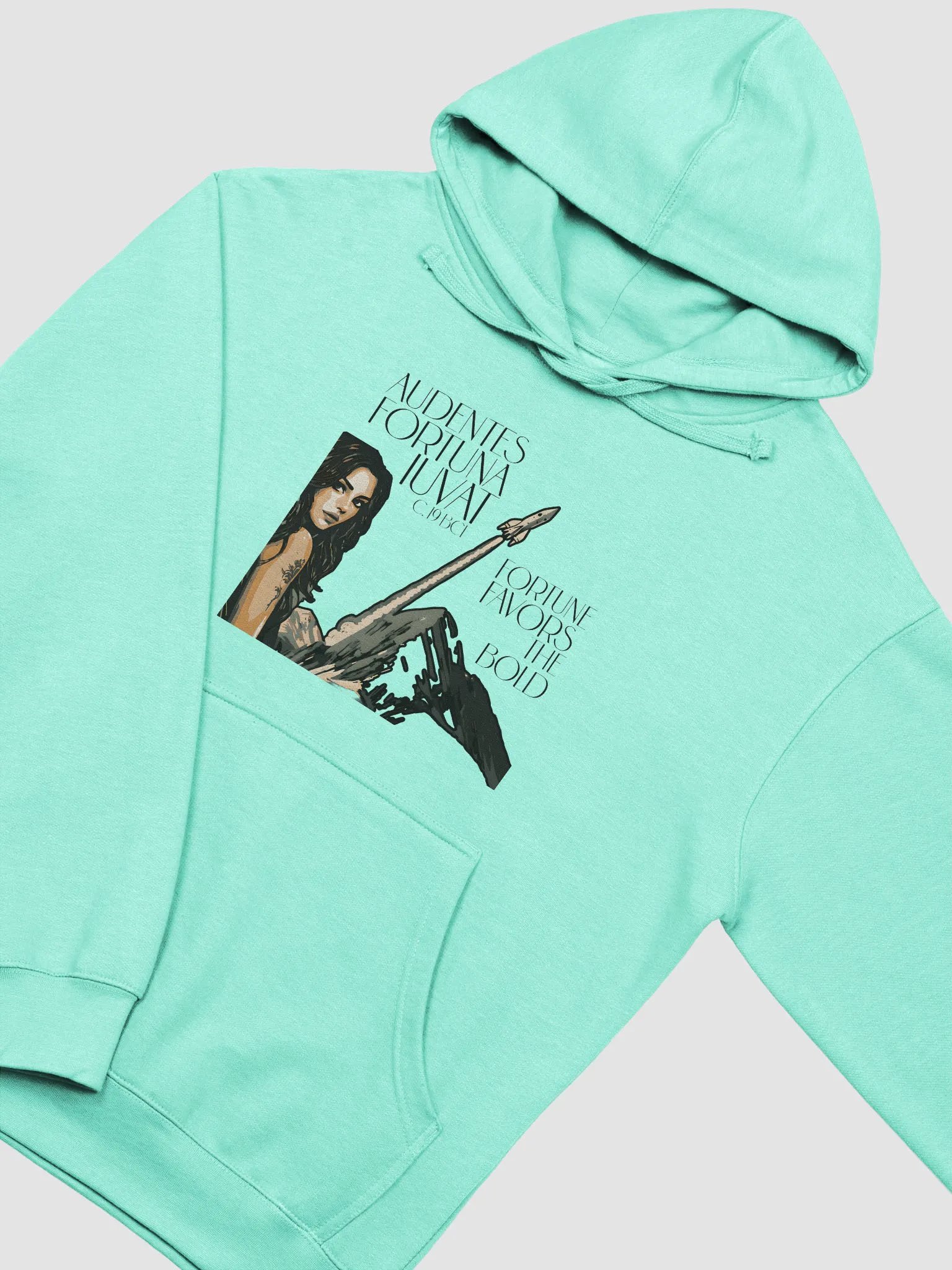 Fortune Favors the Bold Hoodie product image (3)