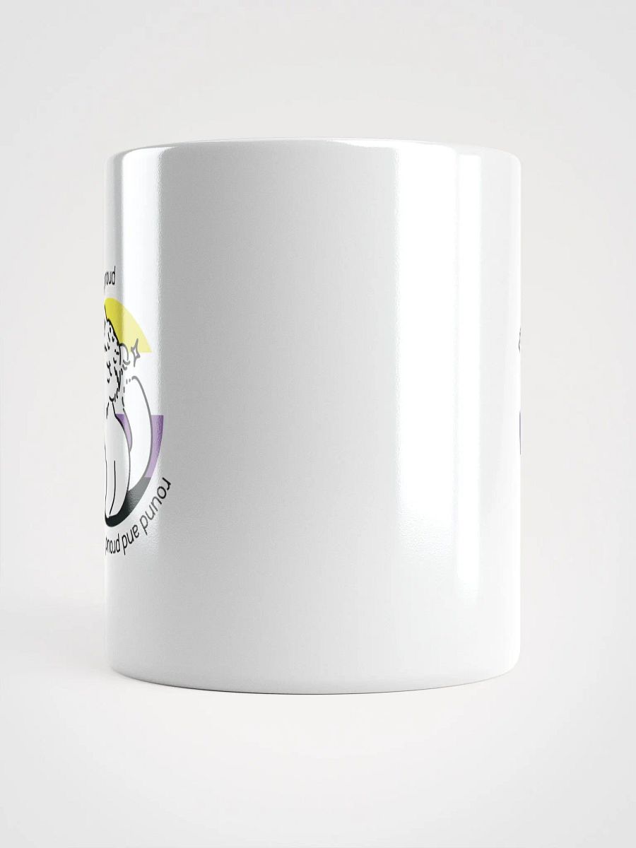 Round and Proud Manul Nonbinary Version - White Mug product image (15)