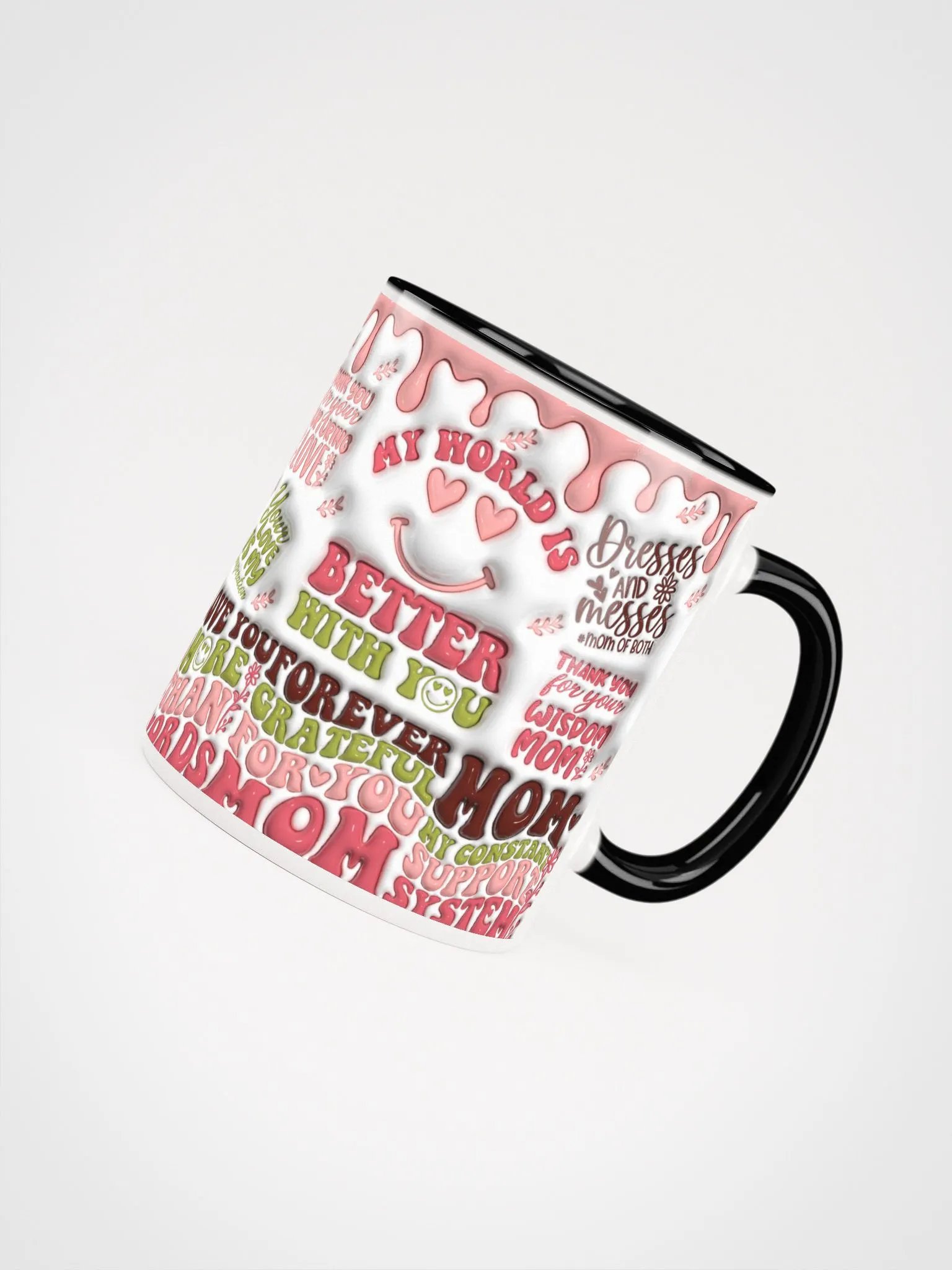 Forever grateful to you mom 3D mug, mother gift sublimation mug gift product image (4)