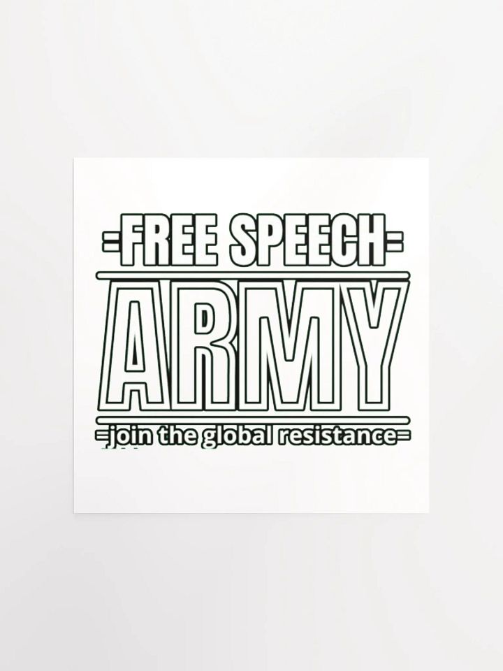 FREE SPEECH ARMY product image (1)