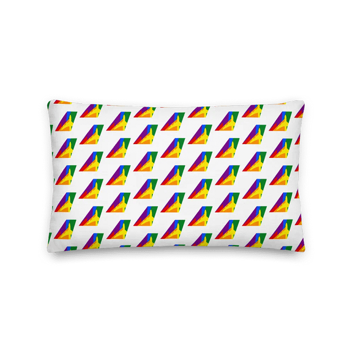 💤 Premium Flight Pillow - Limited Edition Pride Tailfin product image (1)