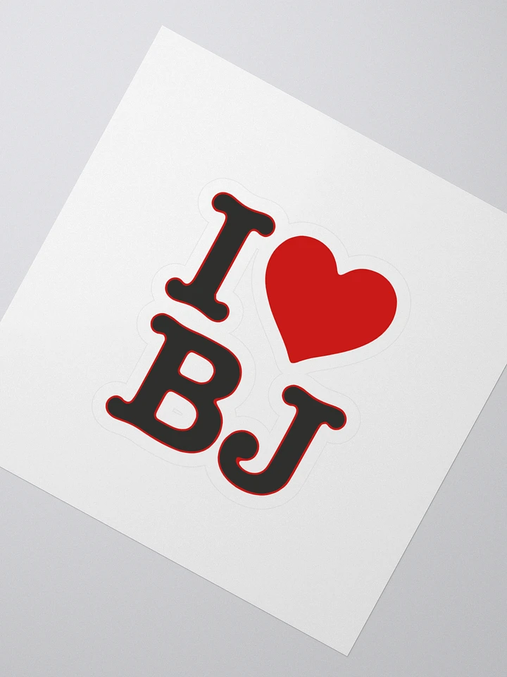 I ❤️ BJ Sticker Set product image (2)