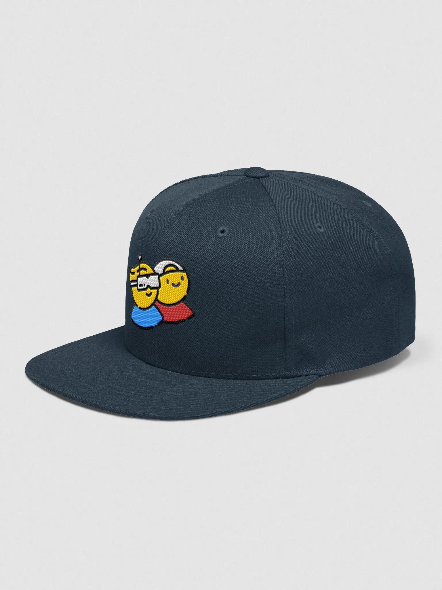 FpvBuddy snapback embroidered cap (Navy Dark Blue) product image (3)