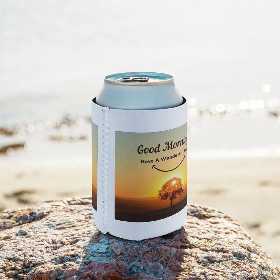Smiling Sunrise Can Cooler product image (9)