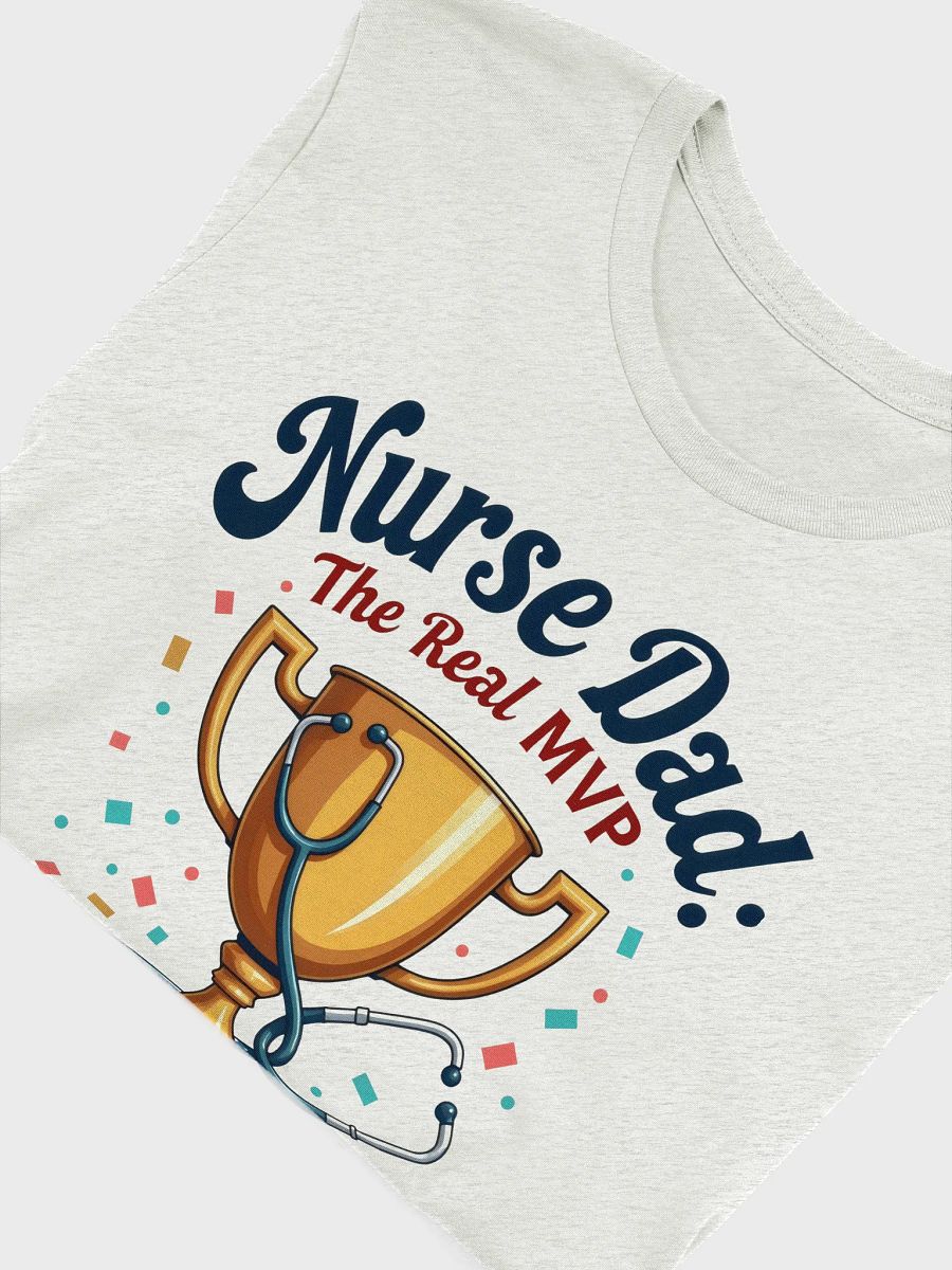 Nurse Dad MVP Trophy T-Shirt product image (50)