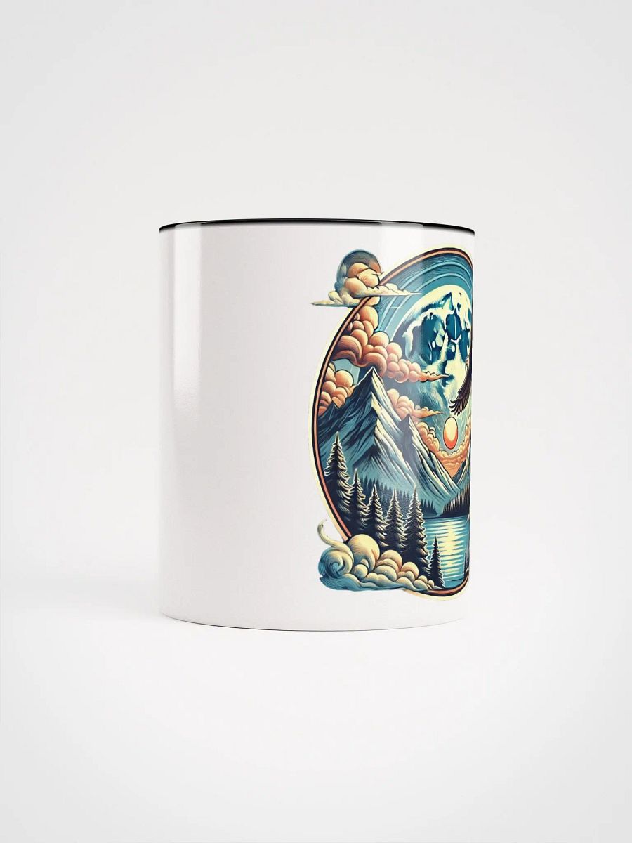 Elegant Ceramic Mug with Vibrant Interior product image (3)