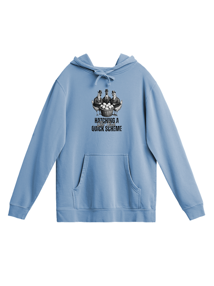 Hatching an Egg-cellent Scheme - Humorous Easter Hoodie product image (1)