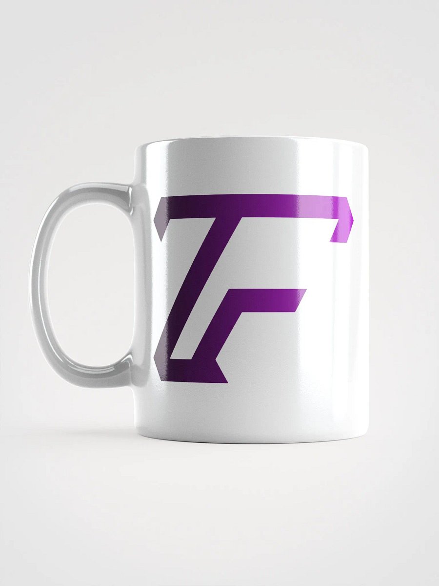 White Glossy TF Logo Mug (3 Sizes) product image (6)