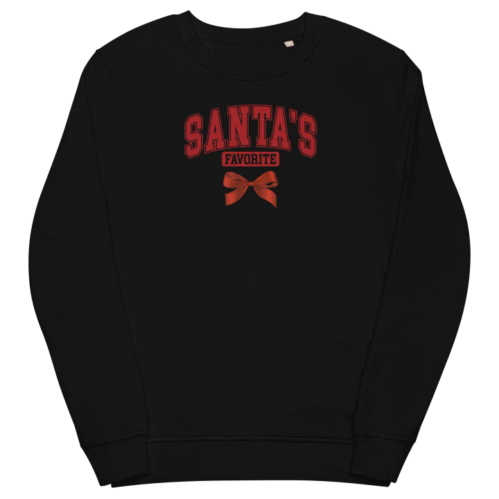 Santa's Favorite Organic Sweatshirt product image (2)
