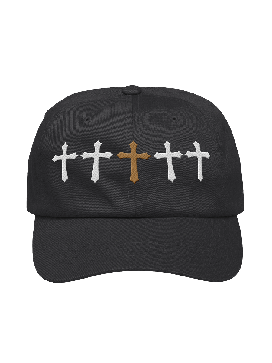 Sanctified Crosses Classic Dad Hat | Christian Hat Gift for Dad. product image (2)