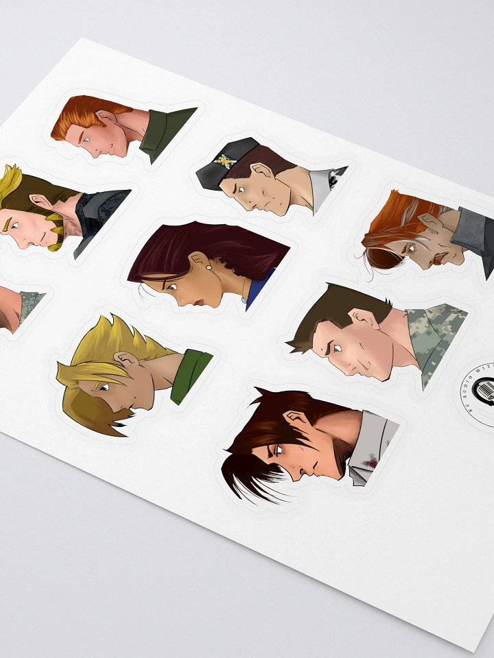 Rescued From Aliens sticker set product image (1)