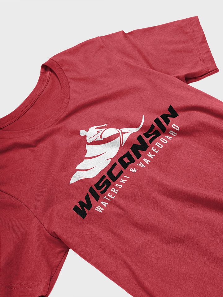 Wisconsin Waterski Team Tee (Red) product image (2)