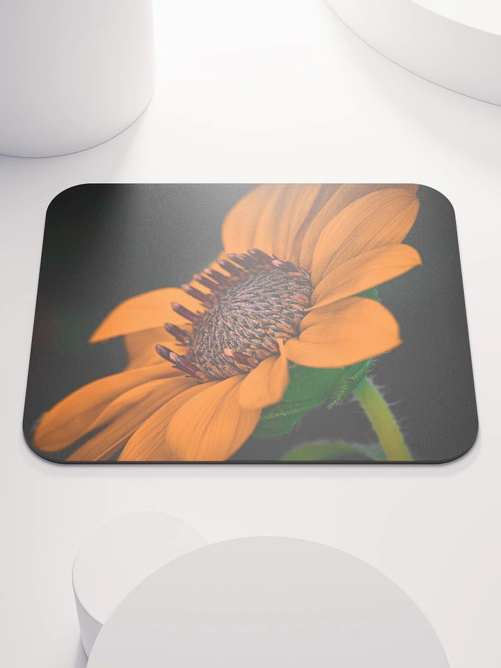 Orange You Glad Sunflower Mouse Pad product image (1)