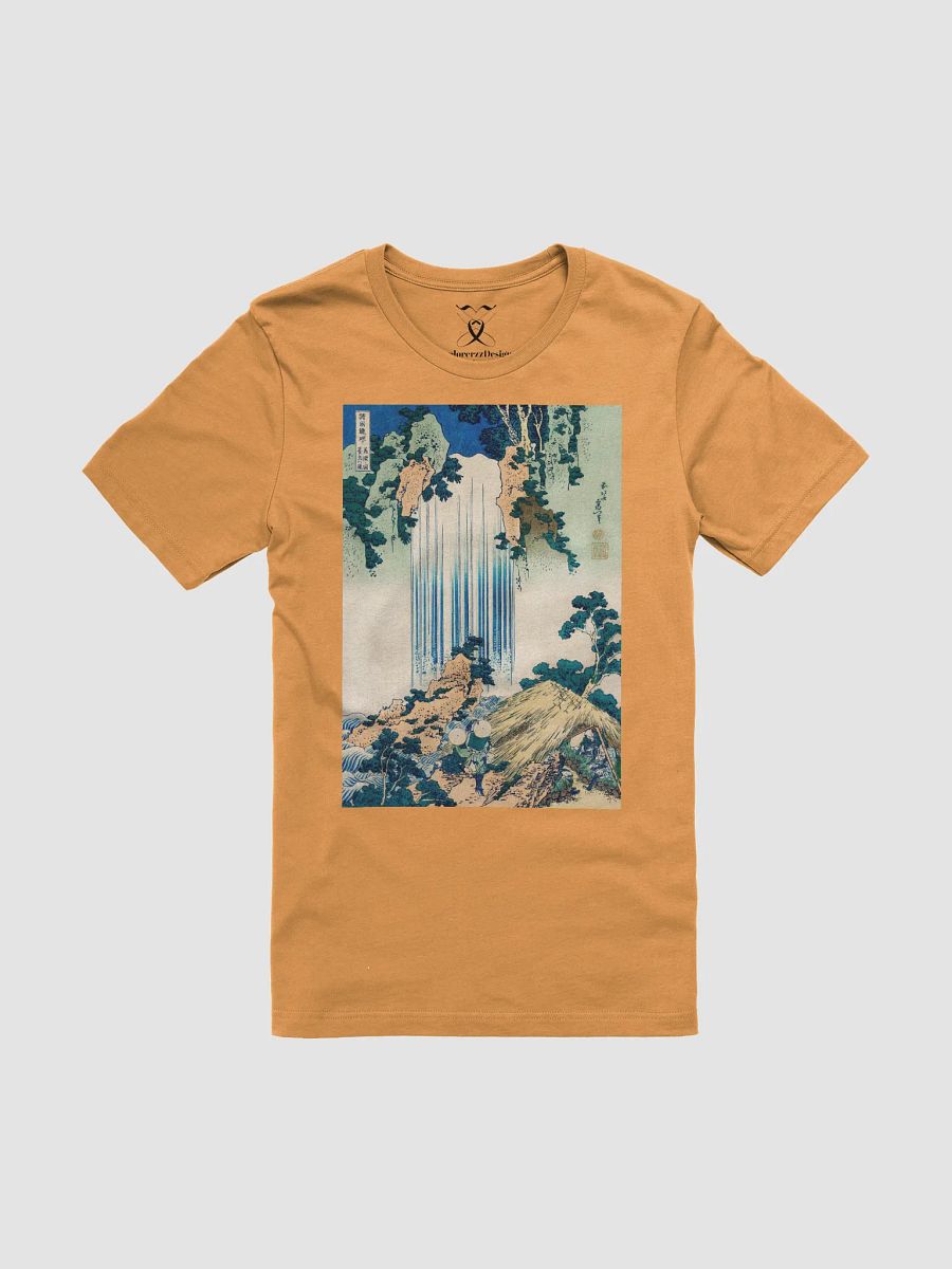 Yoro Waterfall Print Bella+Canvas Unisex Supersoft T-Shirt product image (6)