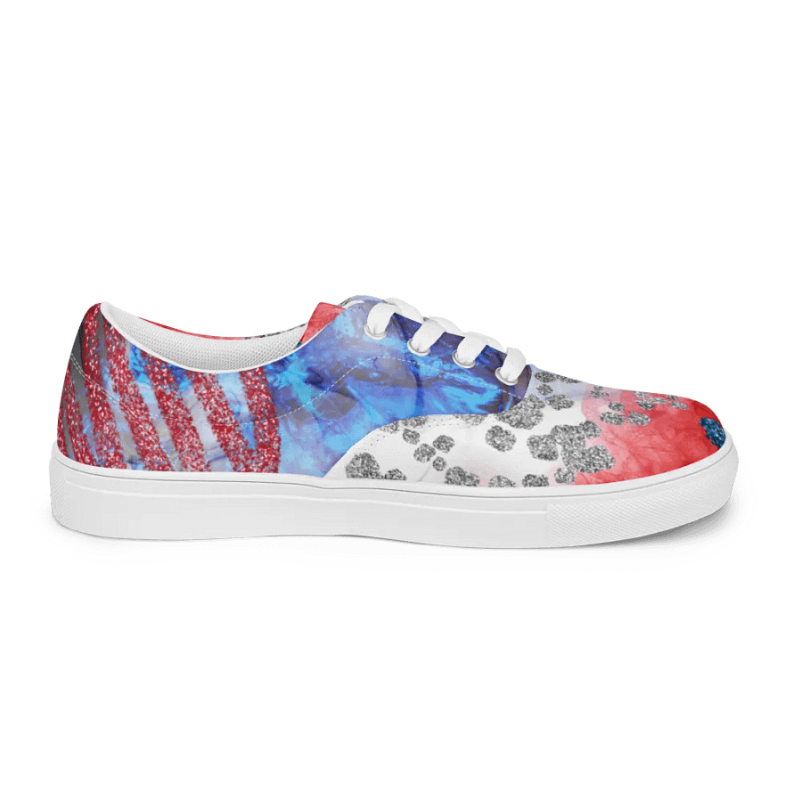 Womens Patriotic Laced Up Shoes product image (9)