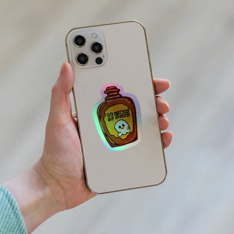 99 Bottles of Spirits Sticker product image (8)