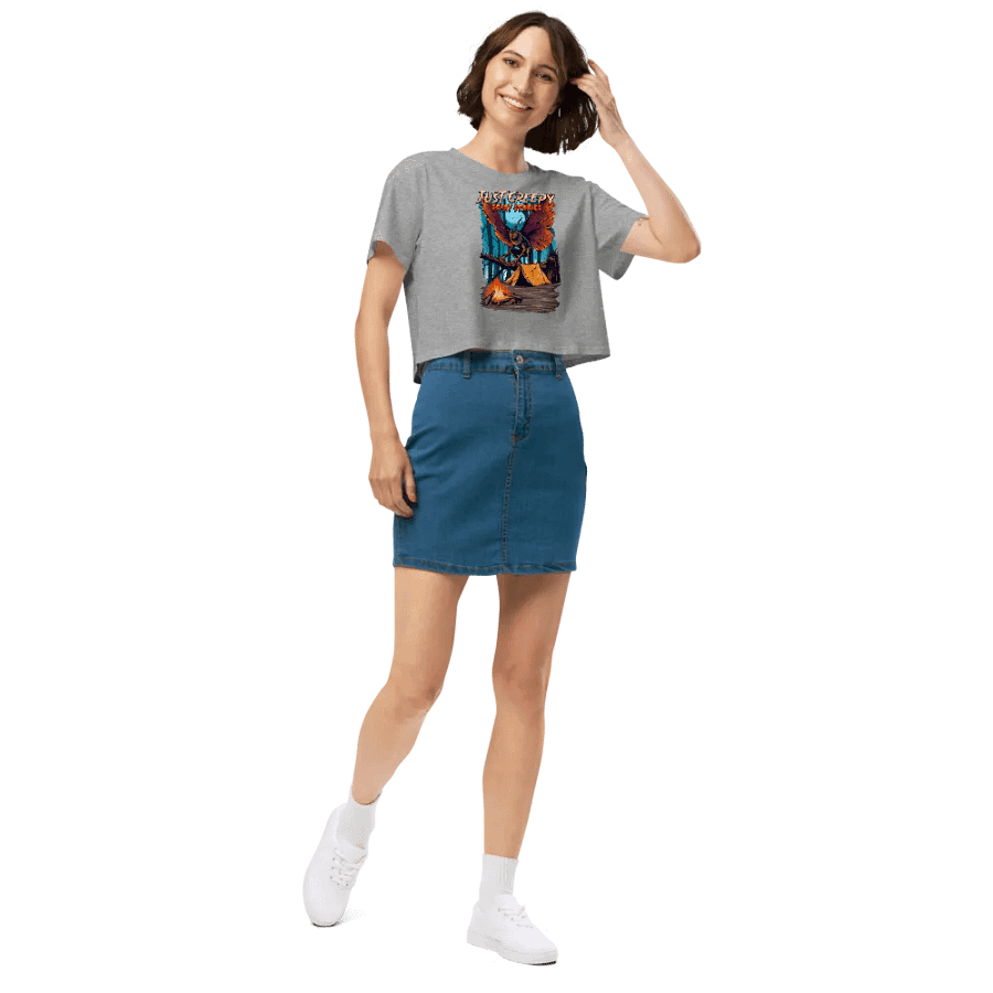 Mothman Crop Top product image (3)