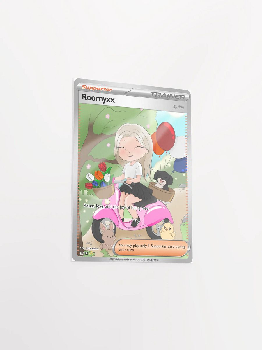 [LIMITED EDITION] ROOMYXX trainer POSTER product image (3)