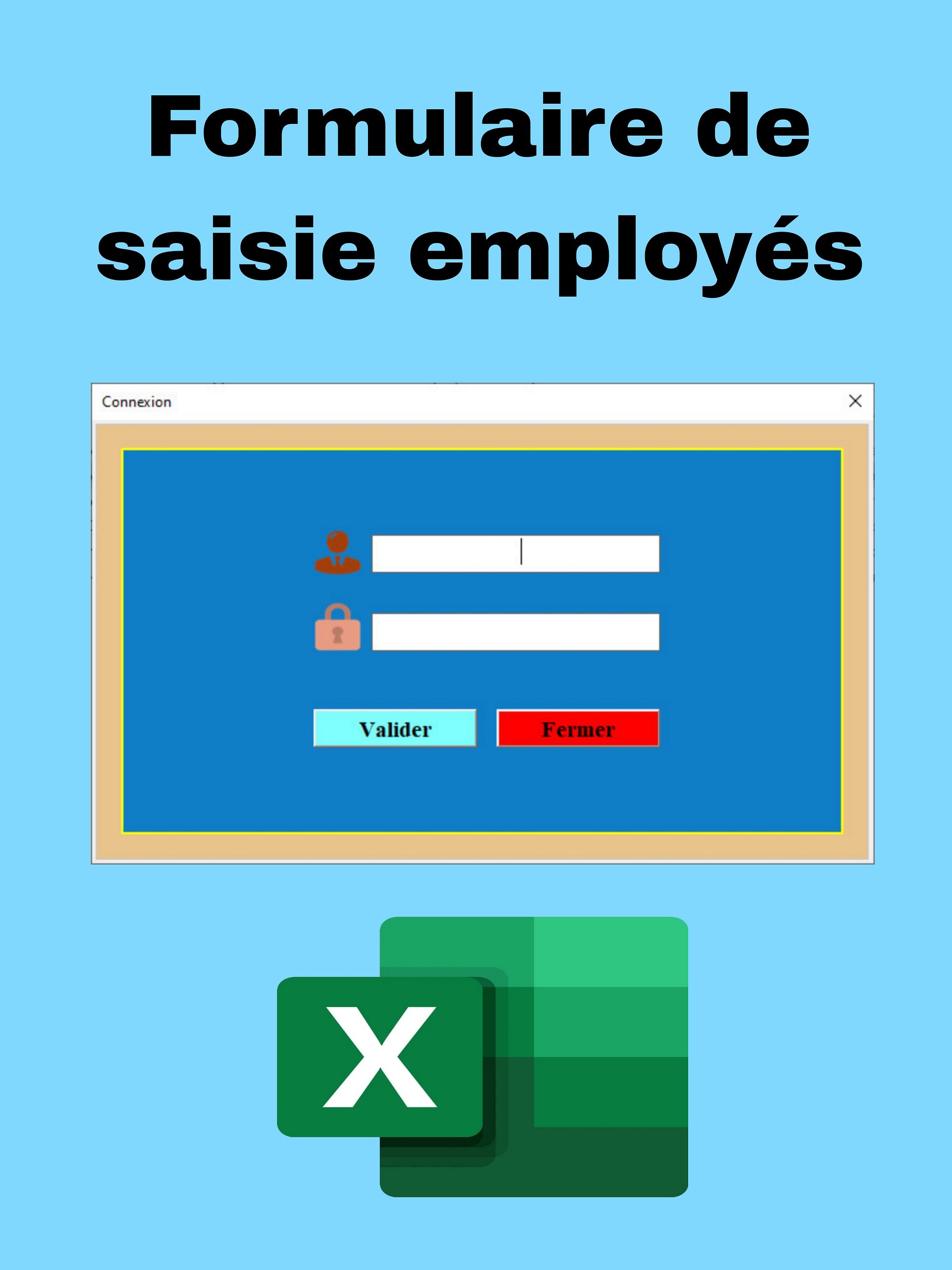 Application Excel de Gestion des Employés avec Photo product image (2)