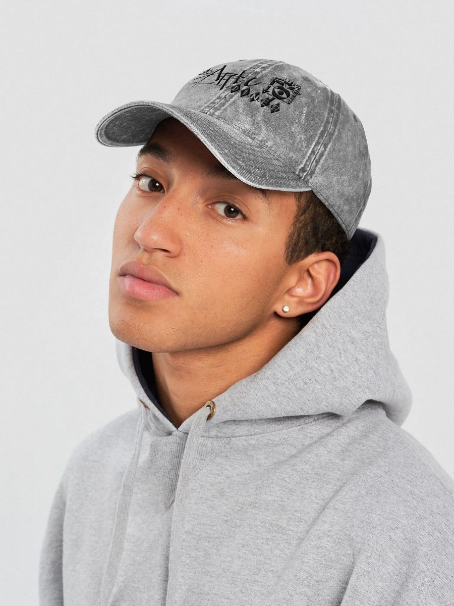 King Apple Diner (Black) ✦ Otto Vintage Wash Dad Hat product image (10)