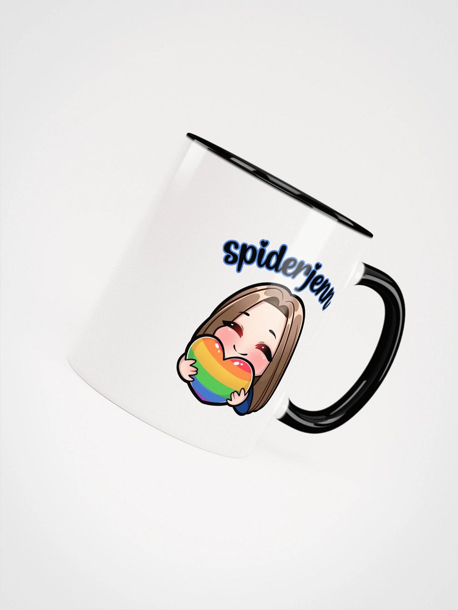 SpiderJenn Rainbow Heart Mug product image (46)