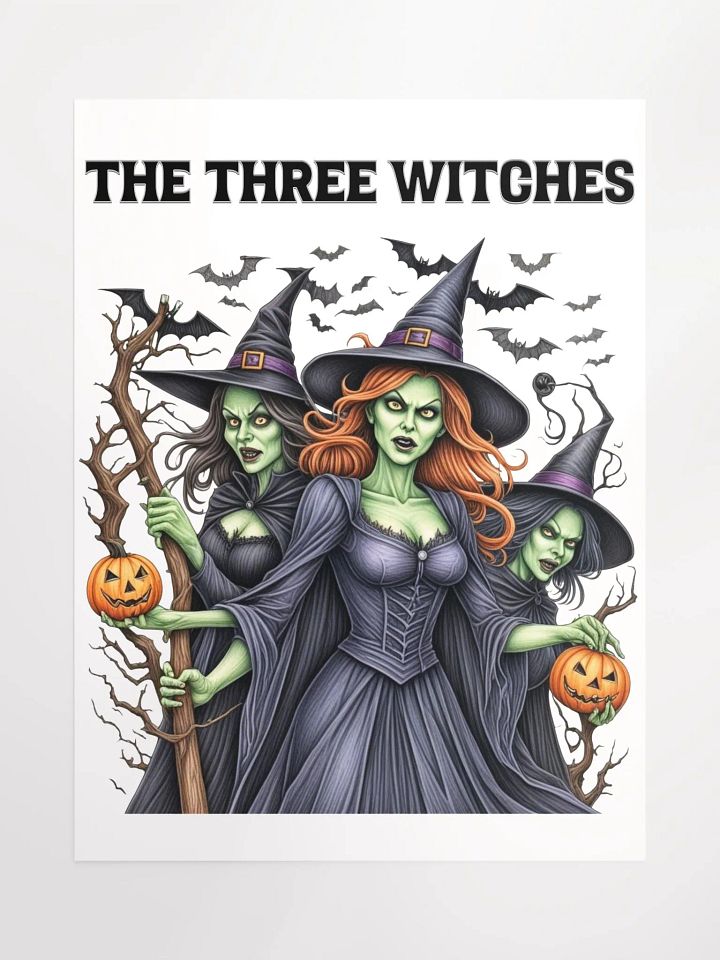 The Three Witches - Premium Matte Poster product image (1)
