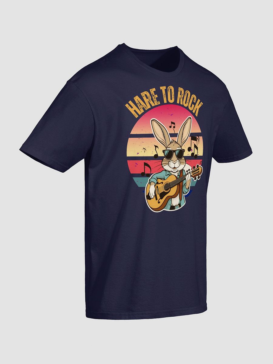 Hare to Rock Navy Blue Unisex Shirt product image (4)