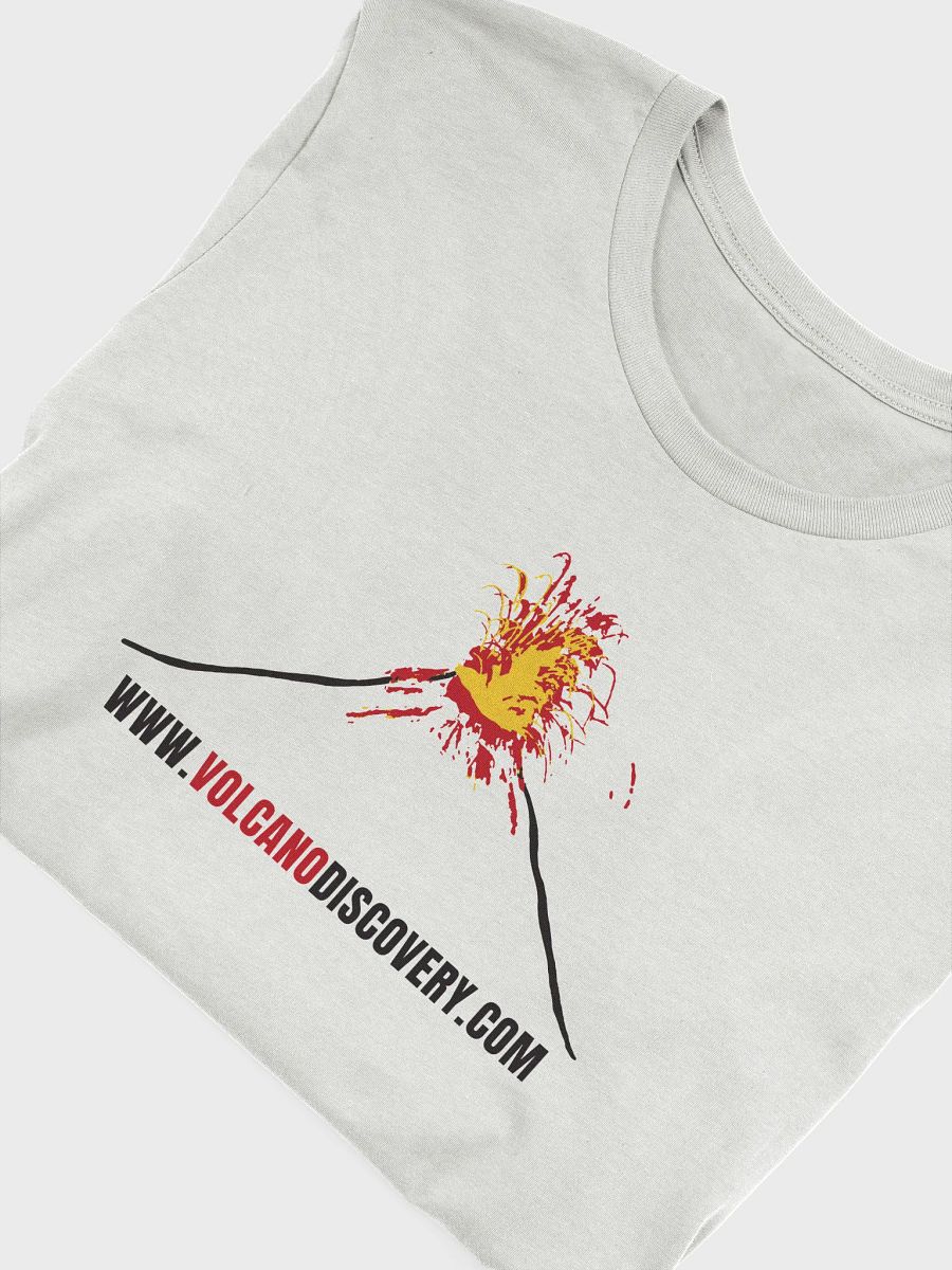 VolcanoDiscovery Merapi No 2 T-Shirt (light) product image (27)